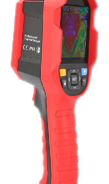 Thermal camera for sensing body temperature