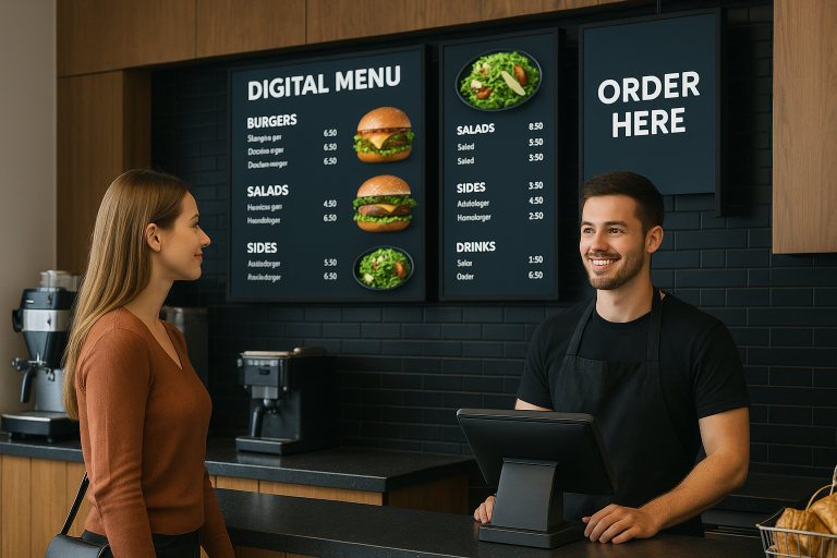 Digital menu