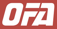 OFA Training Center Logo OFA Training Center logo in a red and white color scheme — Digital signage, kiosks, LCD and LED screens